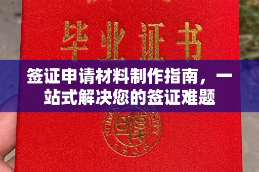 尼勒克签证申请材料制作指南，一站式解决您的签证难题